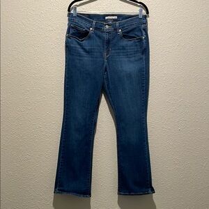 Levi's Blue Straight Leg Jeans Comfortable Classic Style